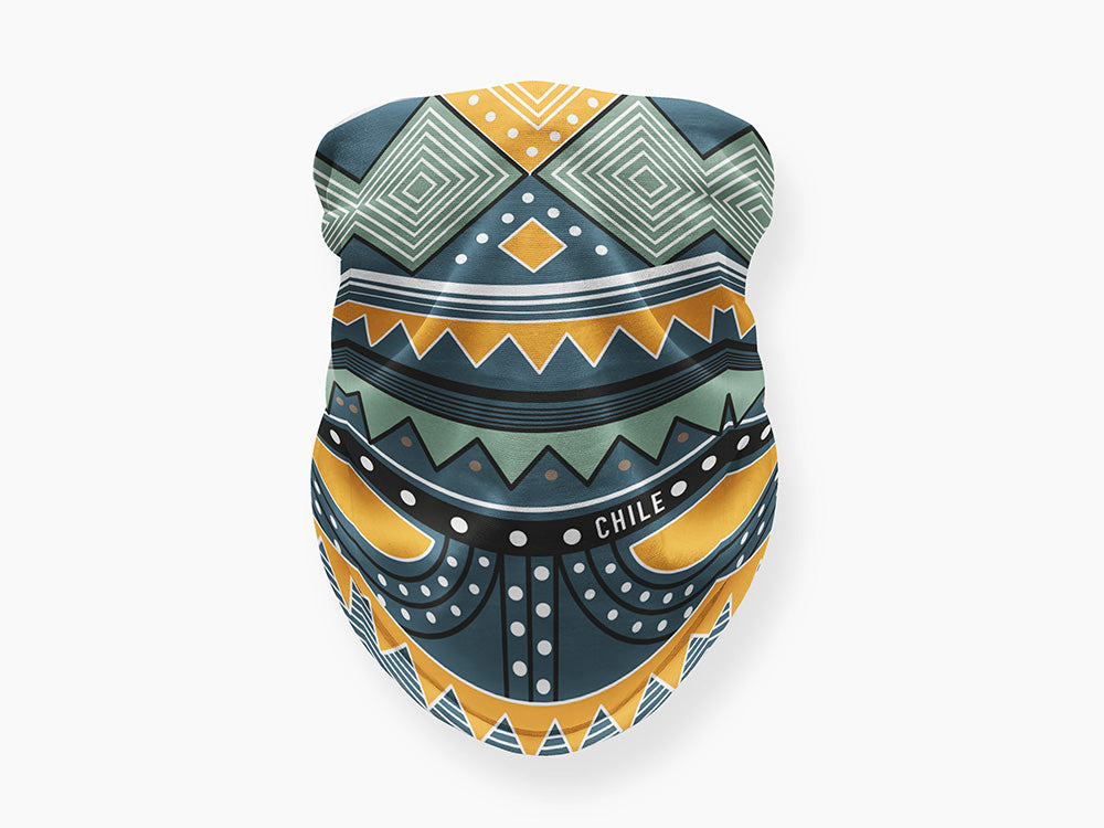 Bandana Cerámica Precolombina Azul