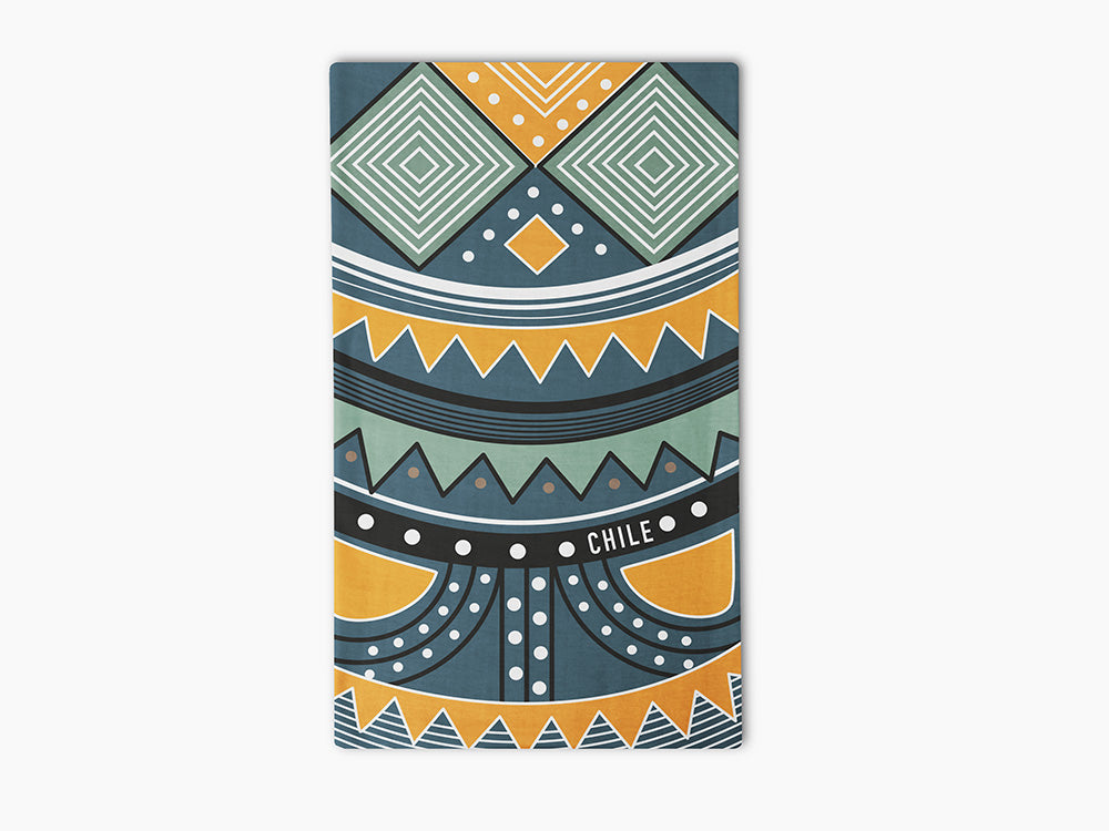 Bandana Cerámica Precolombina Azul