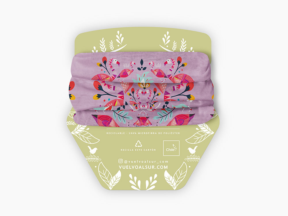 Bandana Flamenco Lila