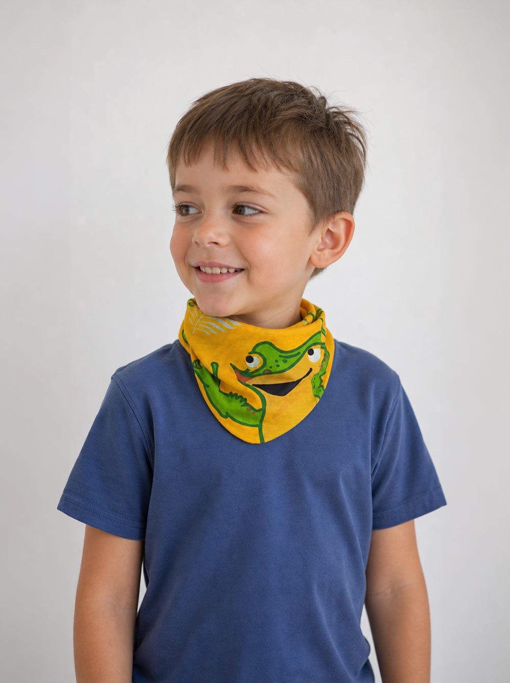 Bandana Infantil Ranita Darwin Amarilla