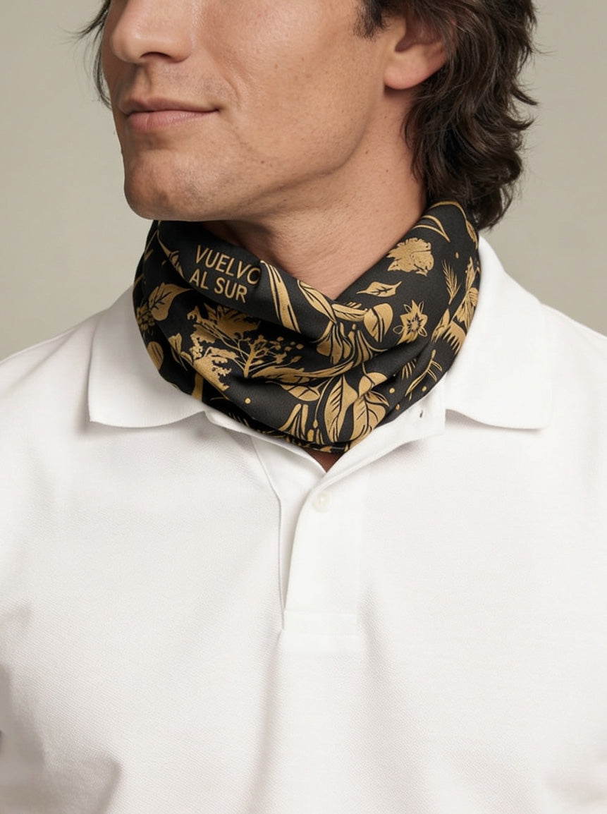 Bandana Paisaje dorado