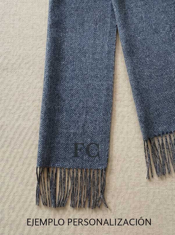 Bufanda Baby Alpaca Gris | Vuelvo al Sur