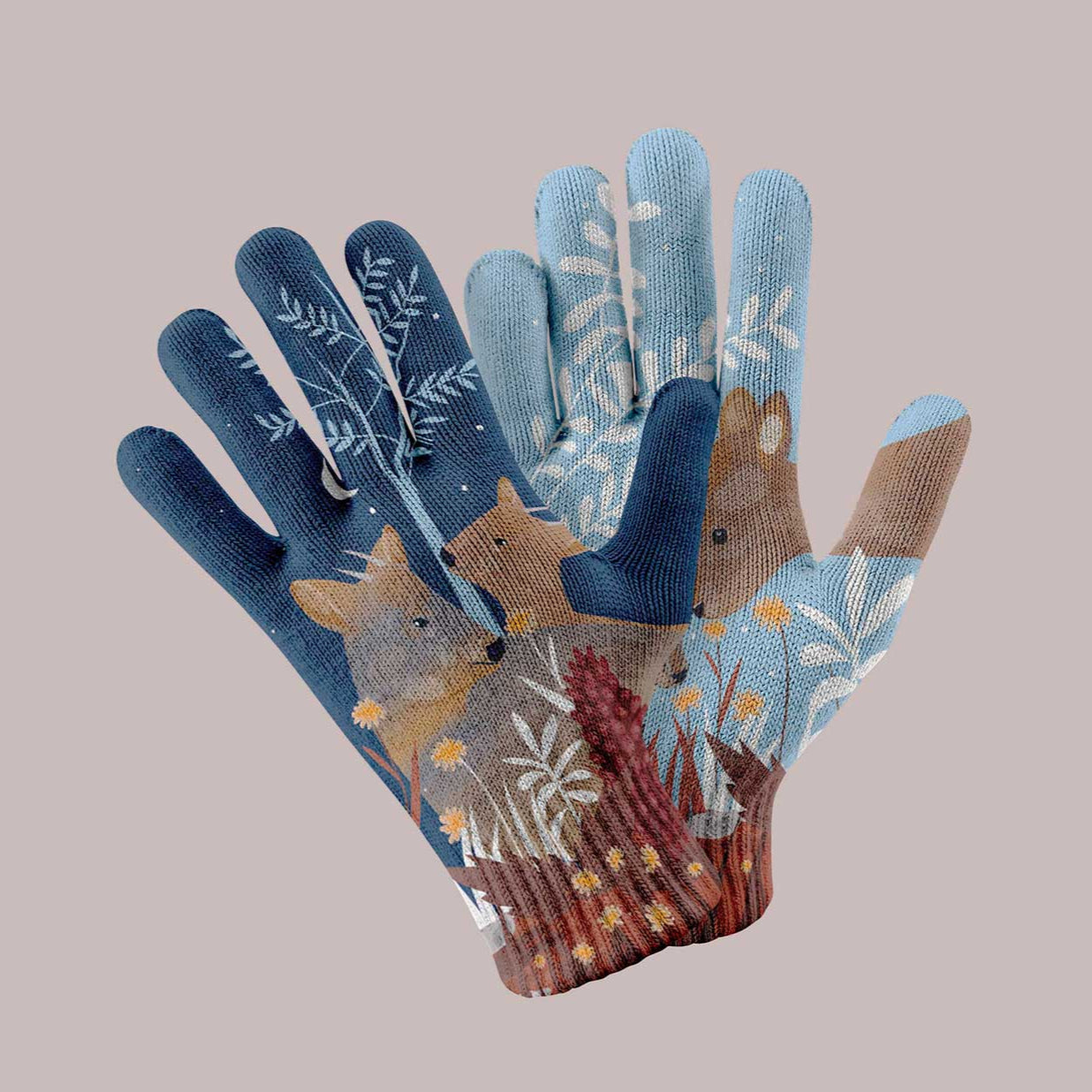 Pudus Gloves at Night - Double Design