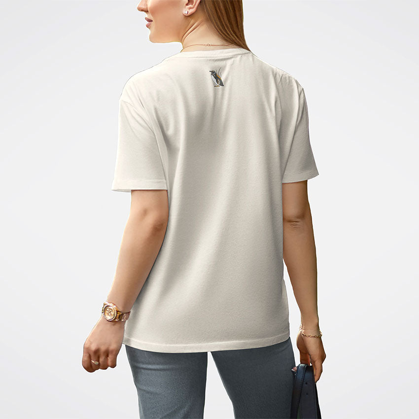 Polera Mujer Aves de Chile Al Sur del Mundo Frente