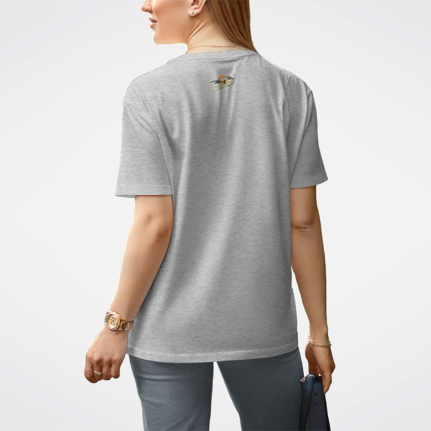 Polera Mujer Aves de Chile Al Sur del Mundo Frente