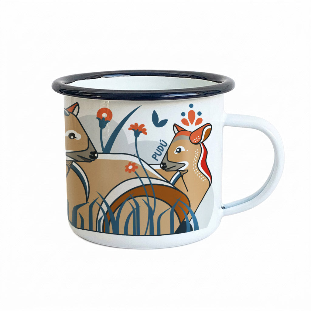 Tazón Enlozado Bosques de Chile Pudú