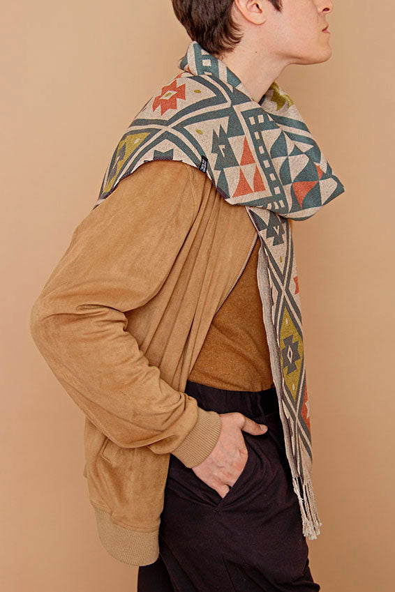 Bufanda-con-Alpaca-Mapuche
