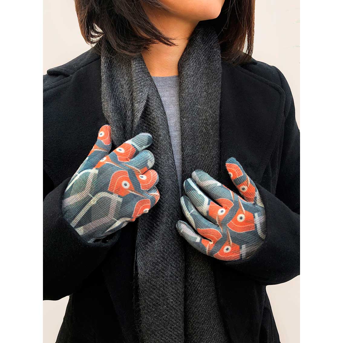 Black Carpenter Gloves - Double Design