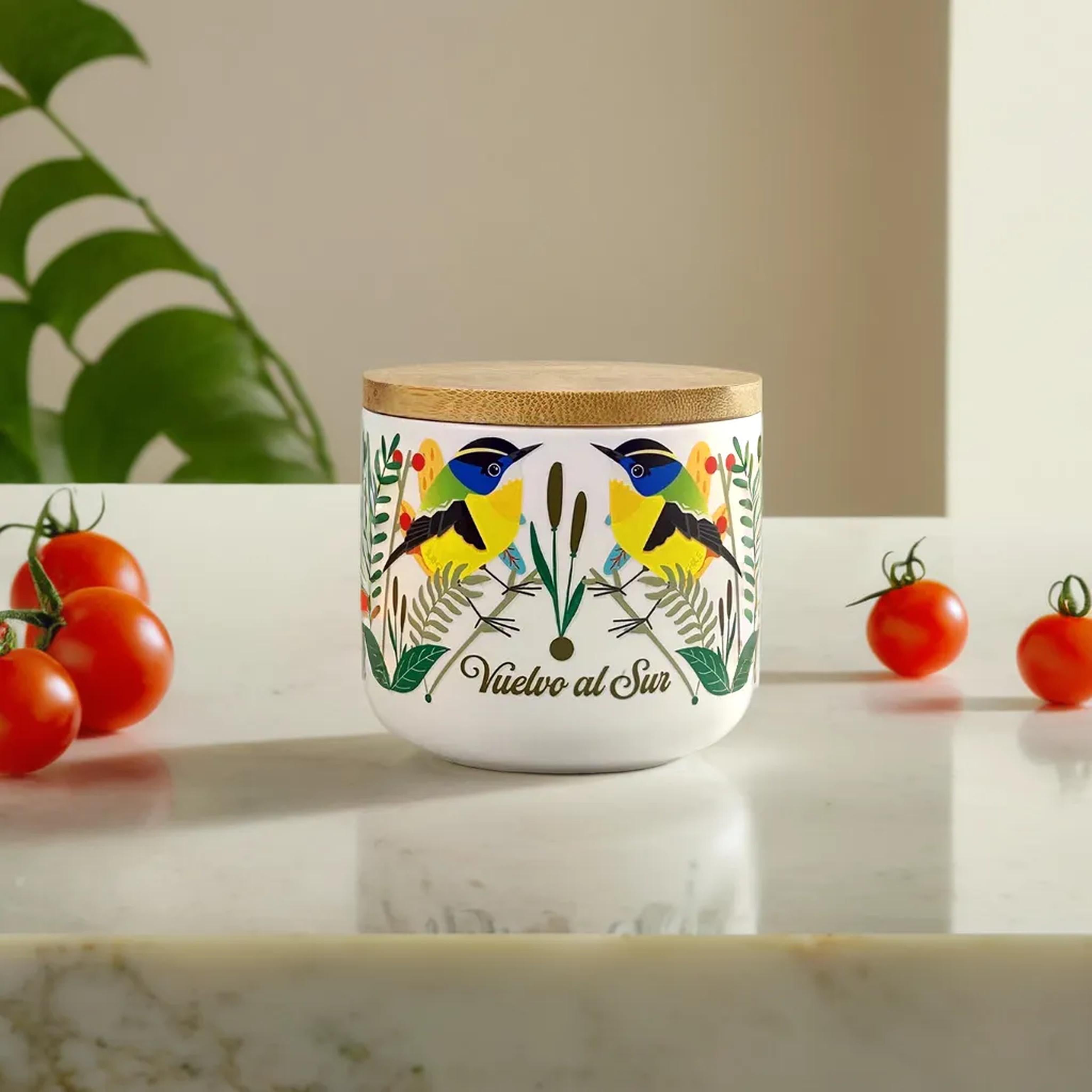 Frasco Humedal Siete Colores Blanco S