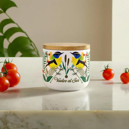 Frasco Humedal Siete Colores Blanco S