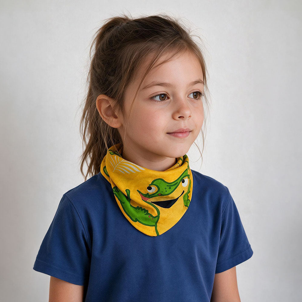 Bandana Infantil Ranita Darwin Amarilla