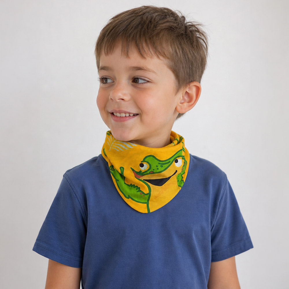 Bandana Infantil Ranita Darwin Amarilla