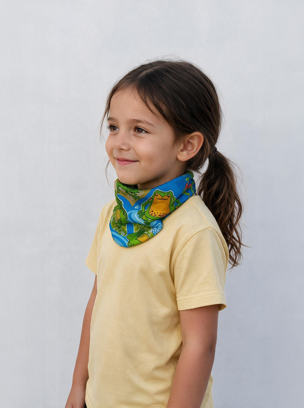 Bandana Infantil Ranita Darwin Trama