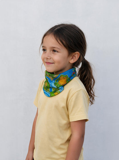 Bandana Infantil Ranita Darwin Trama