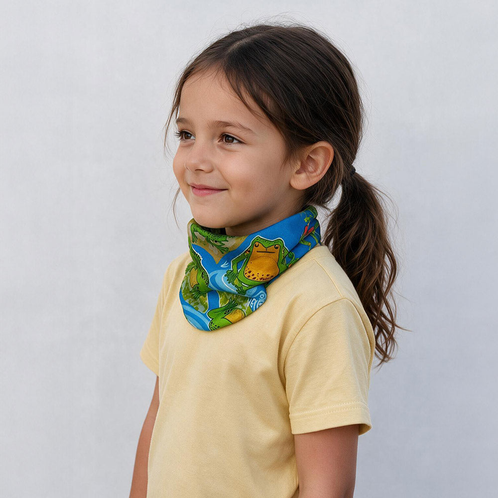 Bandana Infantil Ranita Darwin Trama