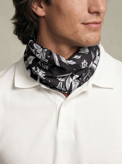 Bandana Paisaje blanco