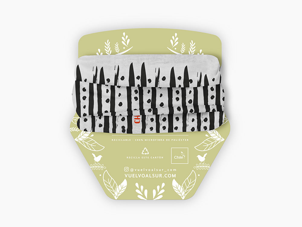Bandana Selk´Nam Blanco