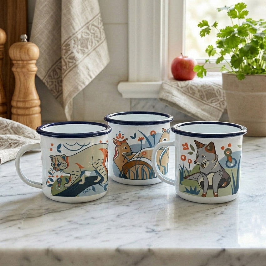 Set x 3 Enlozados Bosques de Chile