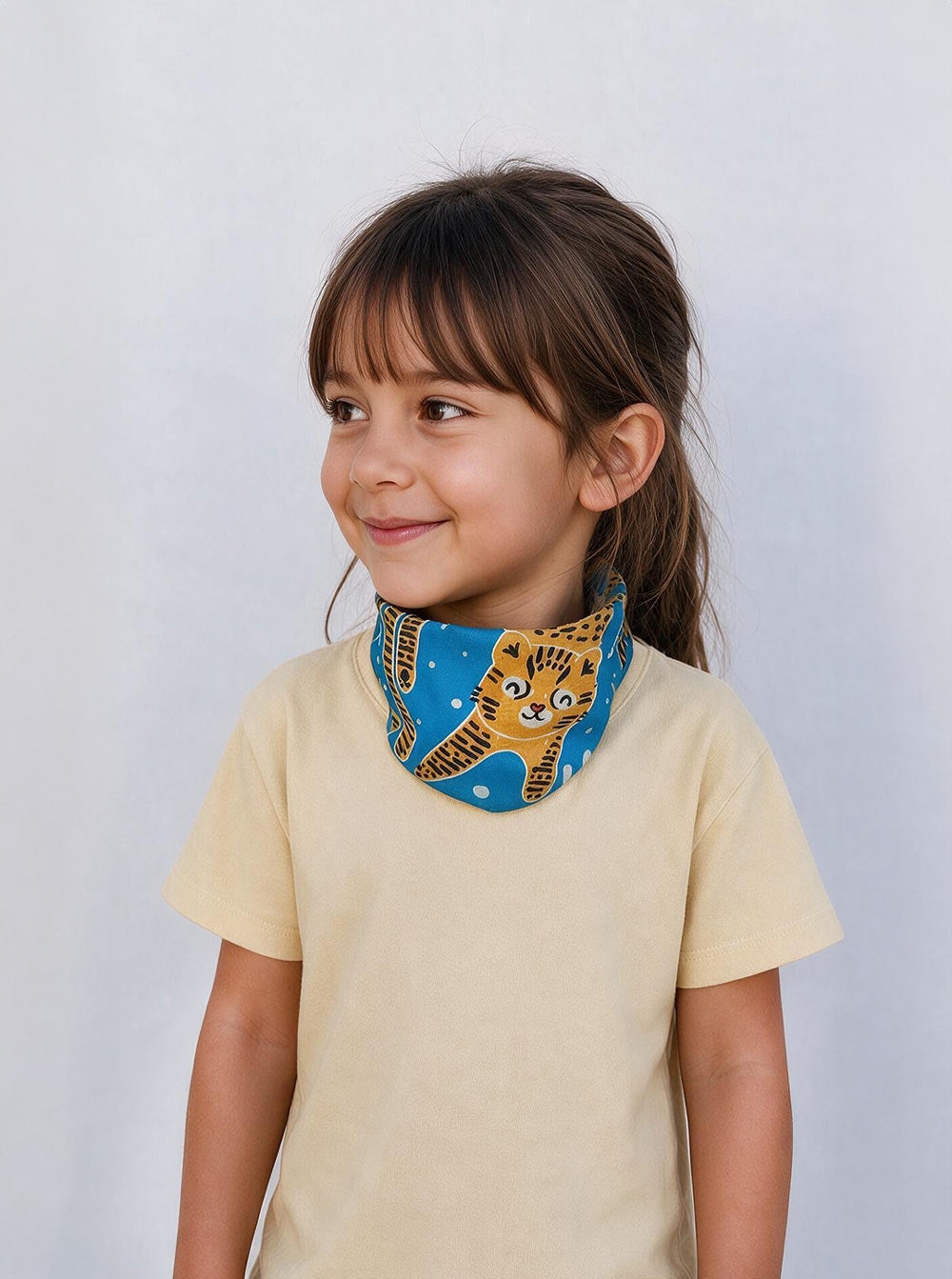 Bandana Infantil Gato Guiña