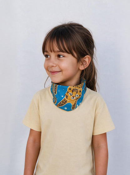Bandana Infantil Gato Guiña