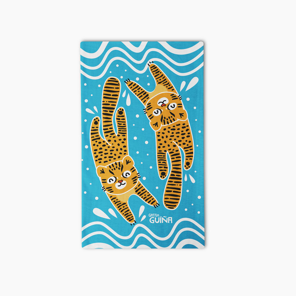 Bandana Infantil Gato Guiña