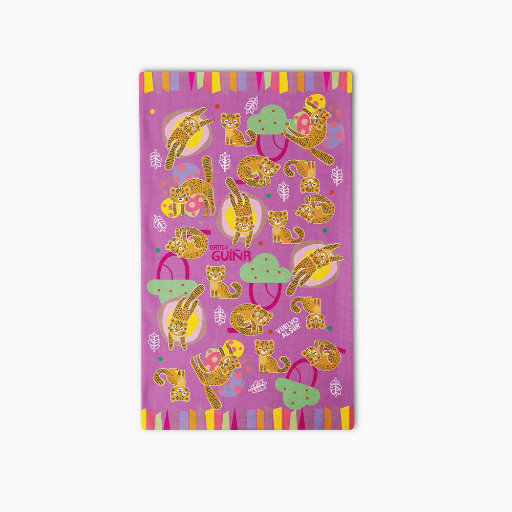 Bandana Infantil Gatito Guiña Trama