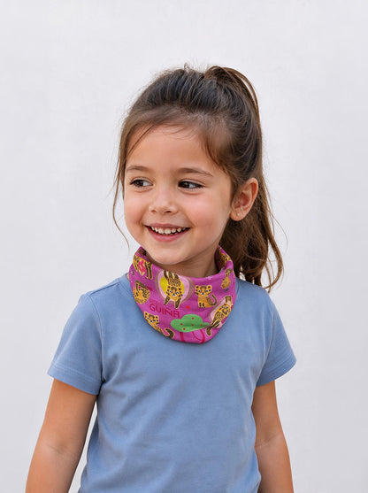 Bandana Infantil Gatito Guiña Trama