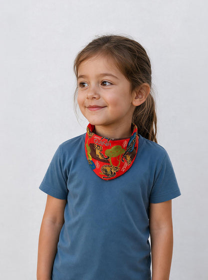 Bandana Infantil Gatito Guiña Trama