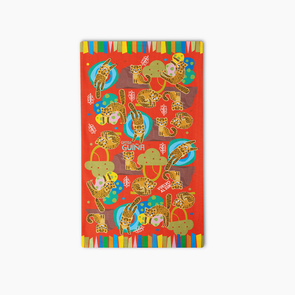 Bandana Infantil Gatito Guiña Trama