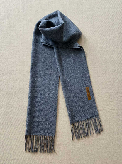 Bufanda Baby Alpaca Gris | Vuelvo al Sur