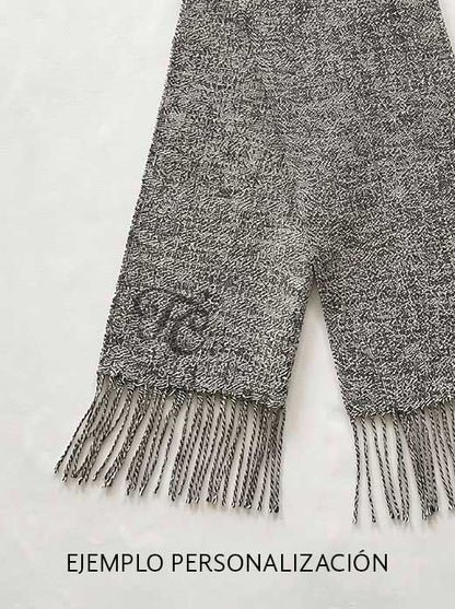 Bufanda Baby Alpaca Jaspeado | Vuelvo al Sur