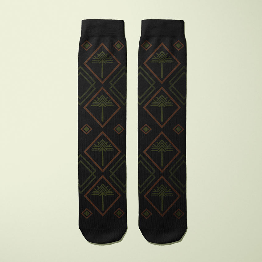 Calcetines Araucaria Geométrico Hombre | Vuelvo al Sur