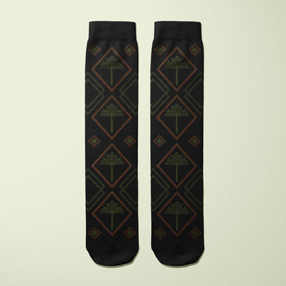 Calcetines Araucaria Geométrico Hombre | Vuelvo al Sur