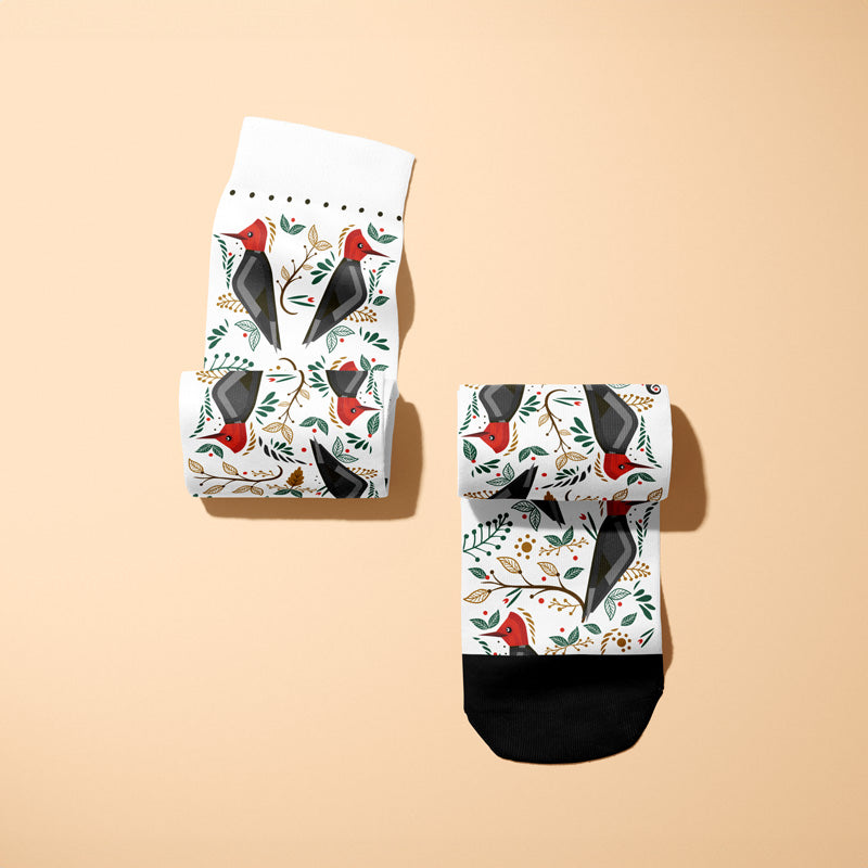 Calcetines Largos Carpintero Negro