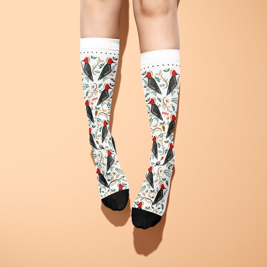 Calcetines Largos Carpintero Negro