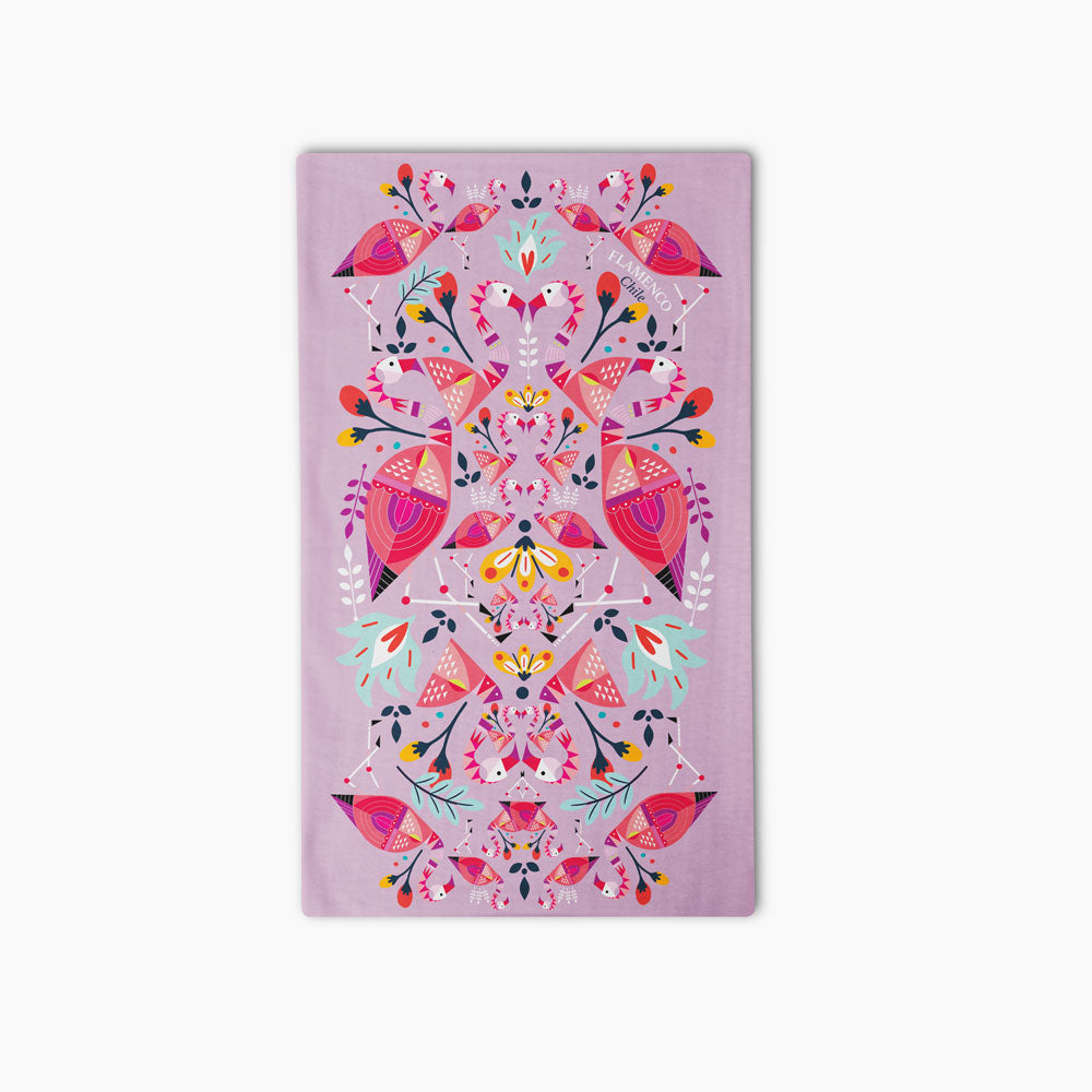 Lilac Flamenco Bandana