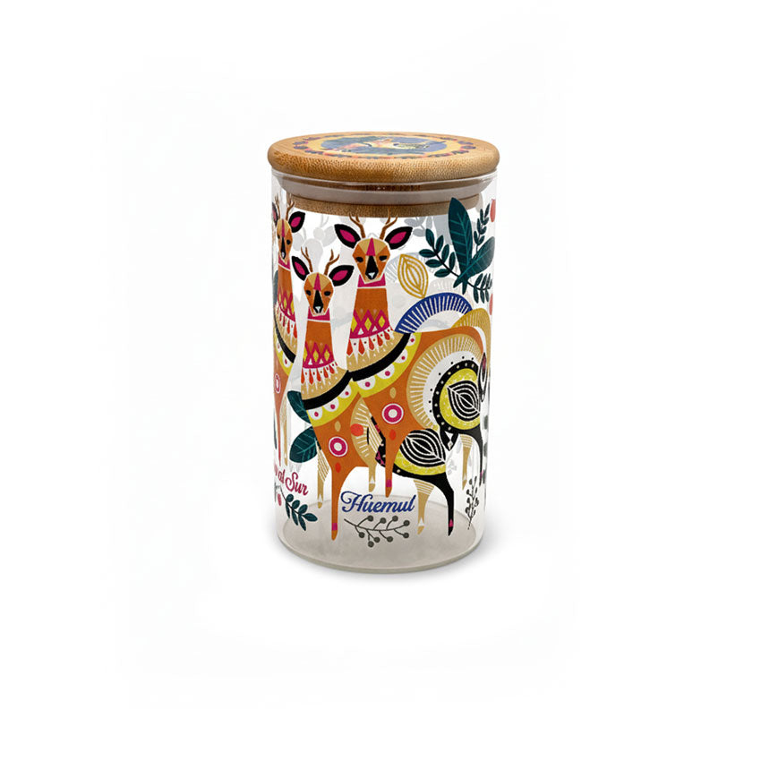 Frasco de Vidrio Decorativo Huemules