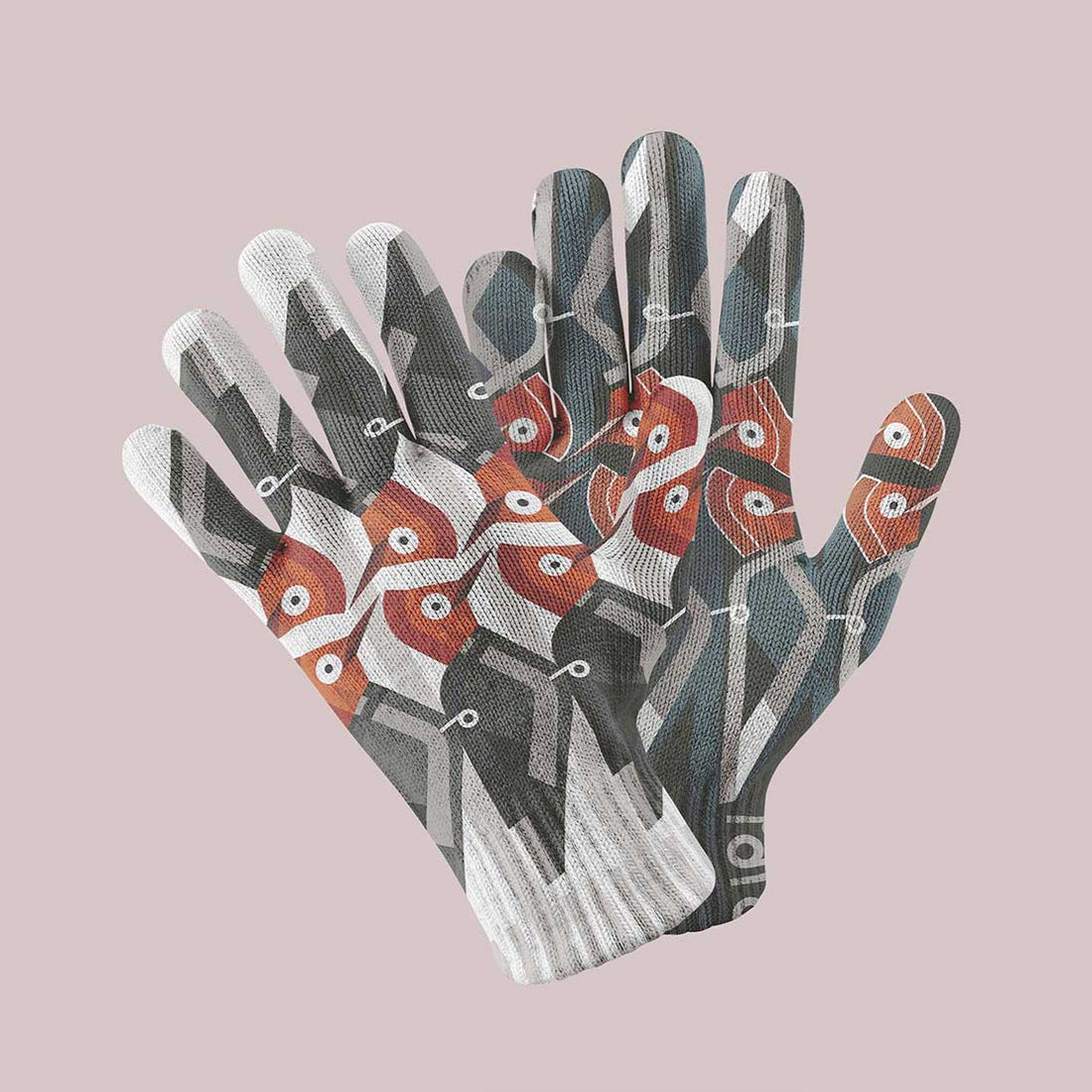 Guantes Carpintero Negro - Doble Diseño