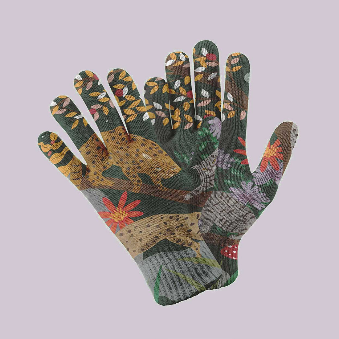 Guantes Pequeños Felinos de Chile - Doble Diseño