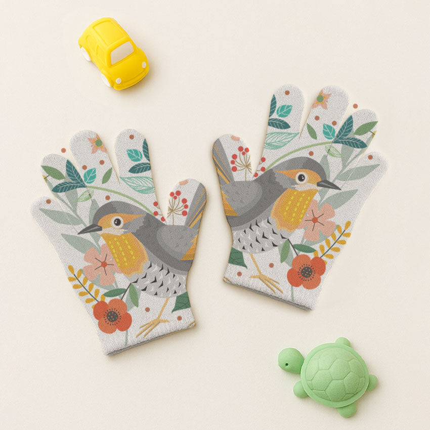 Chucao Childhood Print Gloves