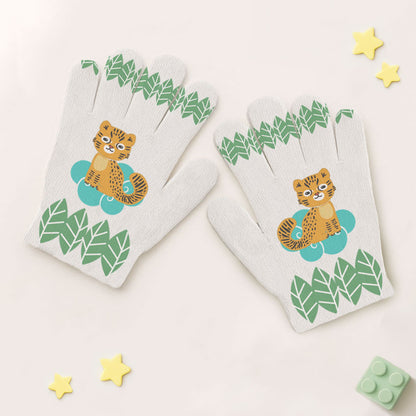 Guantes Print Infancia Gatito Guiña