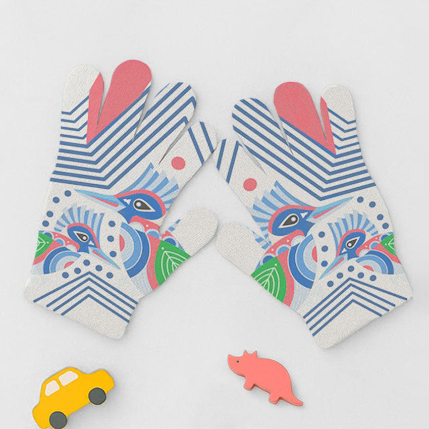 Guantes Print Infancia Martín Pescador