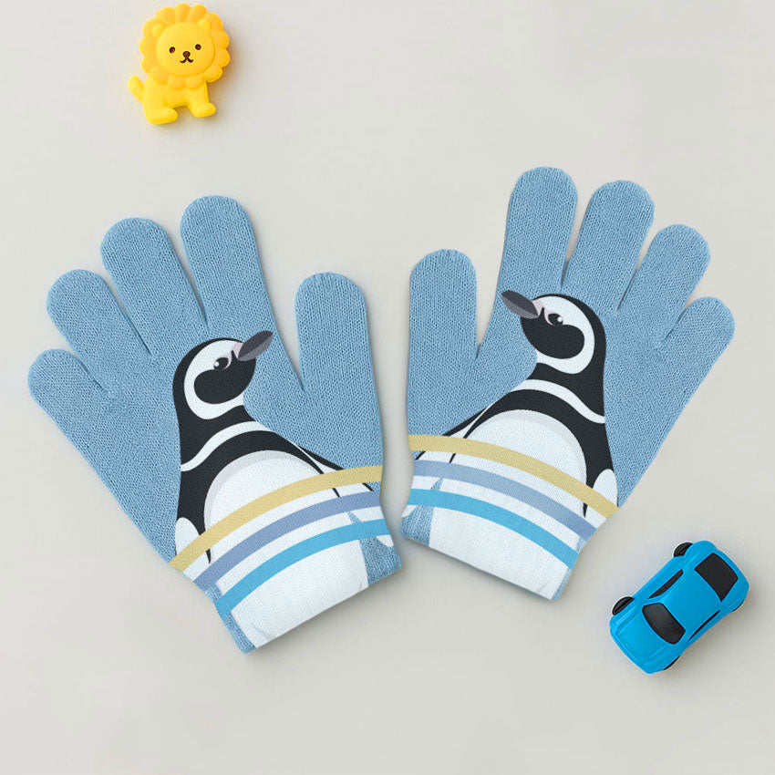 Guantes Print Infancia Pingüino Patagónico