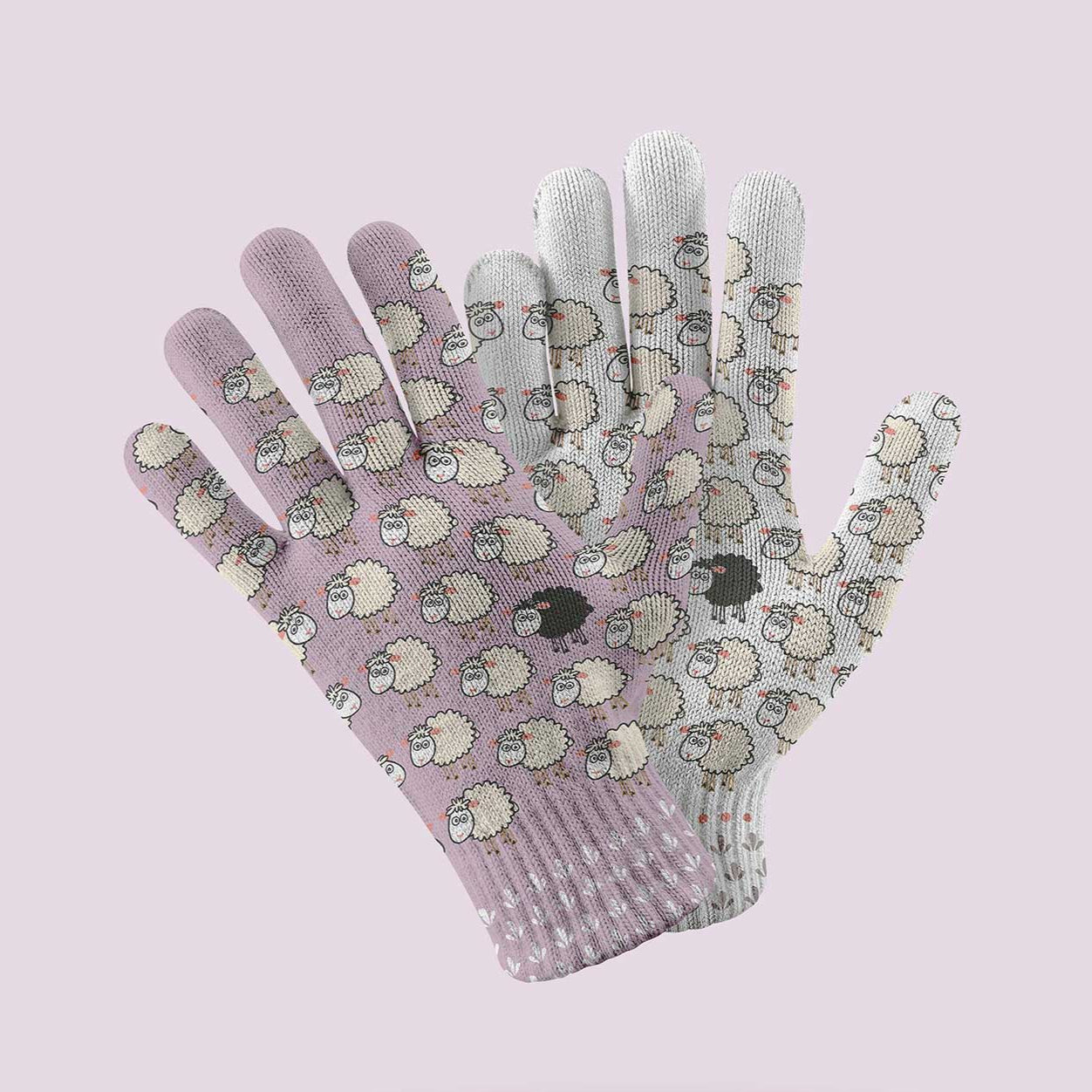 Patagonian Sheep Gloves - Double Design