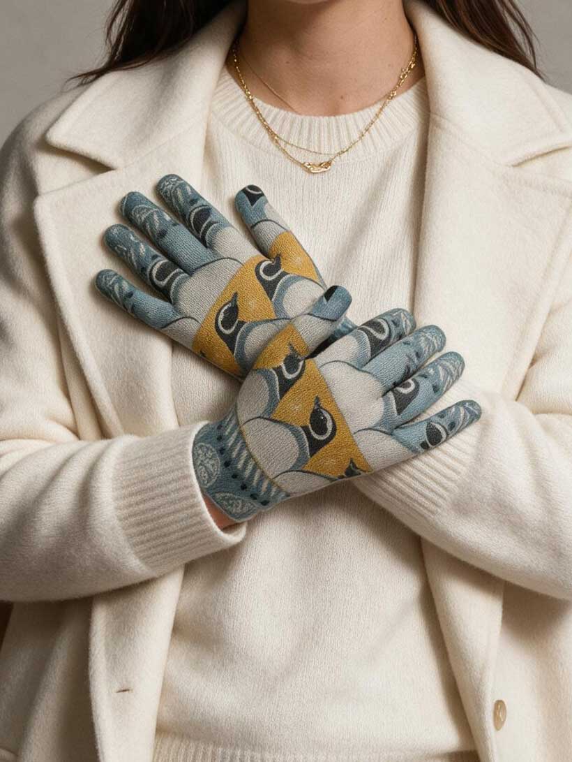 Guantes Pingüino Patagónico - Doble Diseño
