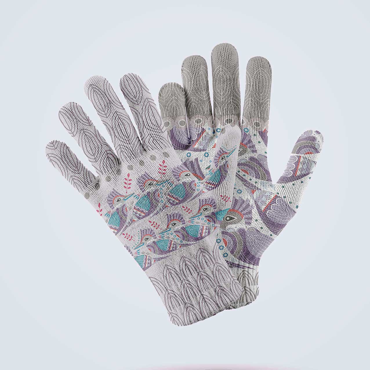 Guantes Print Martín Pescador