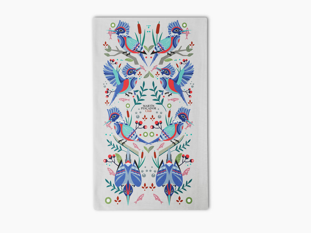 Bandana Martin Pescador Azul