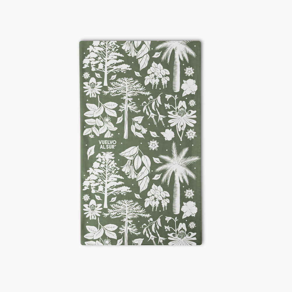 Bandana Paisaje Chileno Verde | Vuelvo al Sur