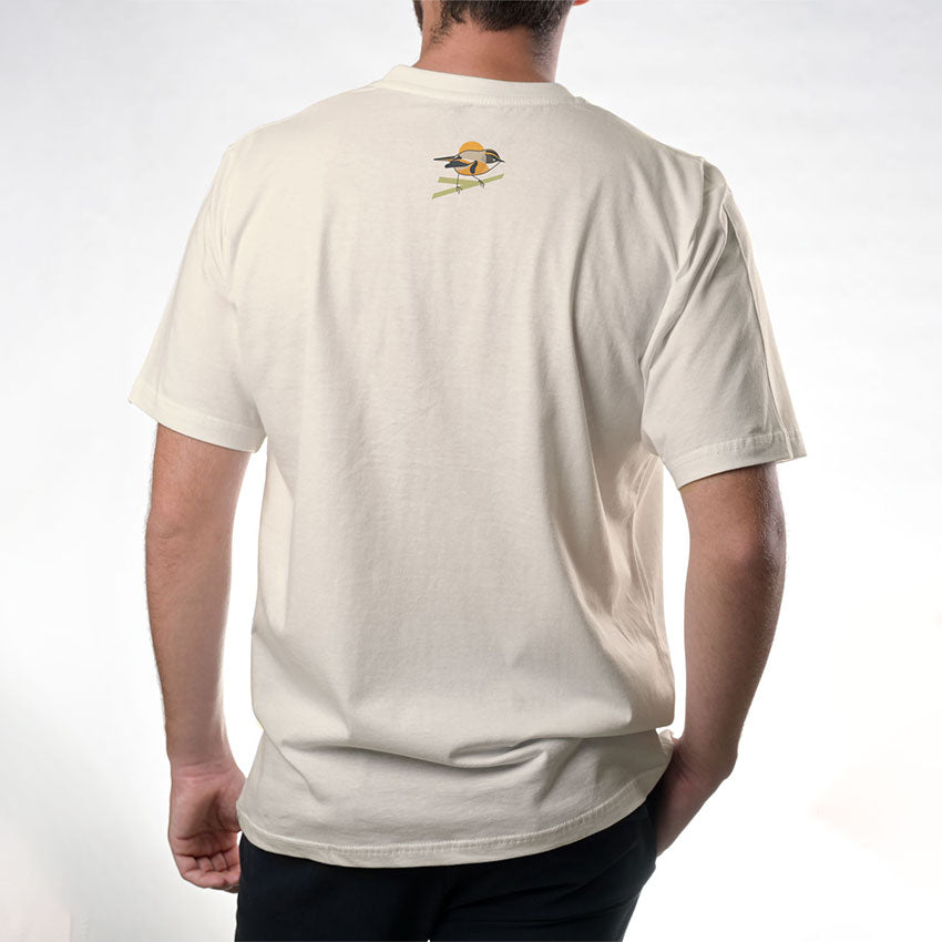 Polera Hombre Aves de Chile Al Sur del Mundo Frente