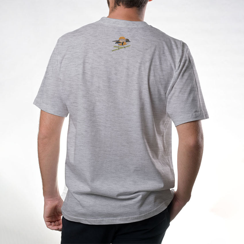 Polera Hombre Aves de Chile Al Sur del Mundo Frente